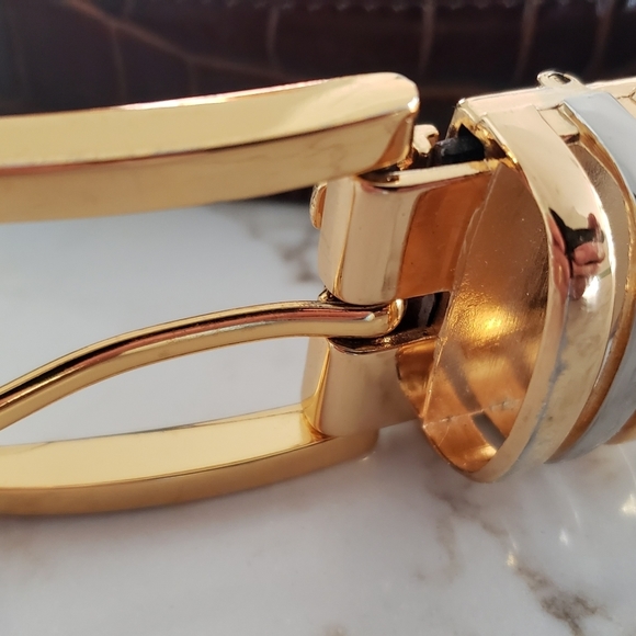 𝅺GENUINE Italian Leather Belt - Picture 3 of 8